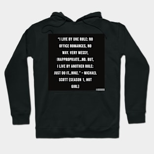 the office funny quote Hoodie